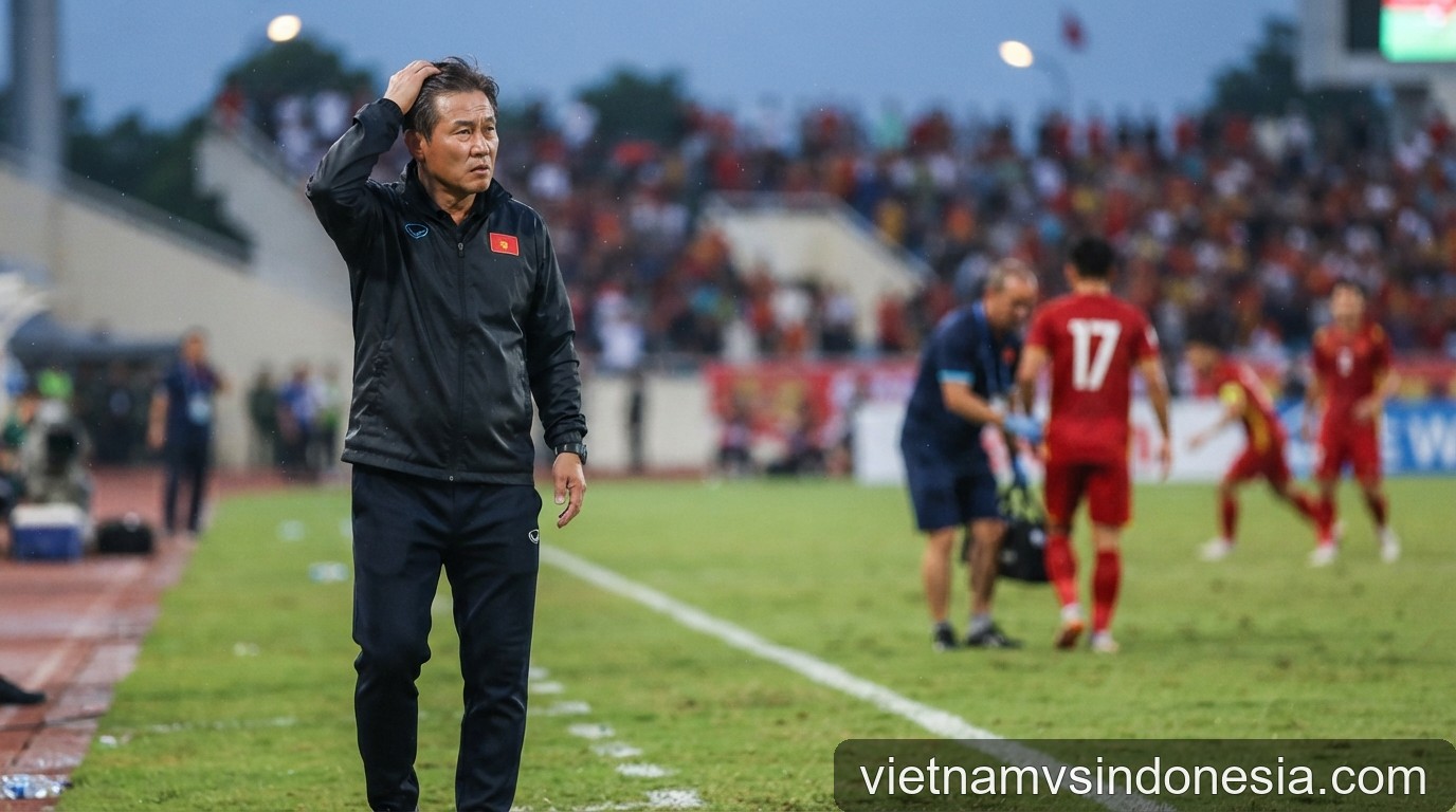 Vắng Nguyễn Văn Vĩ, HLV Kim Sang-sik đối mặt bài toán khó tại FIFA ASEAN Cup 2026